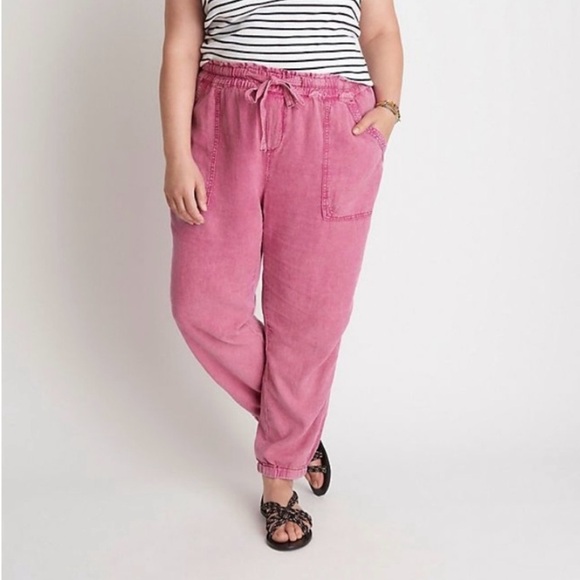 Anthropologie Rhys Utility Joggers Pink size small - Picture 1 of 9